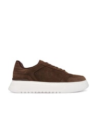 RALPH LAUREN RLITE COURT Suede leather sneakers chocolate brown - Men’s shoes - 2