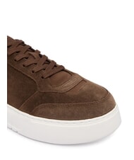 RALPH LAUREN RLITE COURT Suede leather sneakers chocolate brown - Men’s shoes - 4