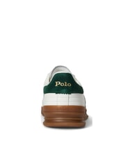 RALPH LAUREN HERITAGE AERA Leather sneakers off white/forest - Men&rsquo;s shoes - 5