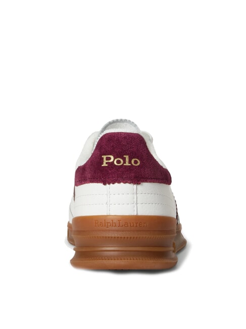HERITAGE AERA Leather sneakers off white/wine - Men&rsquo;s shoes