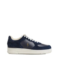 RALPH LAUREN MASTERS COURT Sneakers with suede leather inserts - Men’s shoes