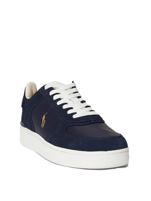 MASTERS COURT Sneakers with suede leather inserts navy2 - Men’s shoes