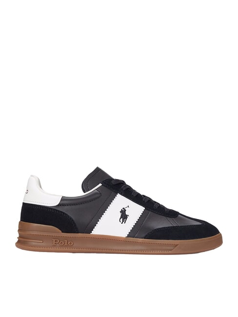 HERITAGE AERA Leather sneakers black / white - Men’s shoes
