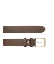 TIMBERLAND CASUAL NEW Leather belt cocoa - Belts - 3