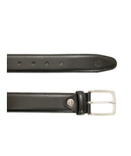 TIMBERLAND CLASSIC NEW Leather belt black - Belts - 3