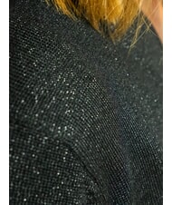 JOHN RICHMOND PEACEFUL Lurex cardigan with buttons black - Women's Sweaters - 4