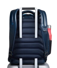 PIQUADRO BLUE SQUARE Fast-check leather backpack for 15.6" laptop blue - Laptop backpacks - 3