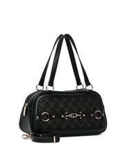 GAUDÌ NEW DIAZ Top handle bag with jacquard logo BLACK - Women’s Bags - 2