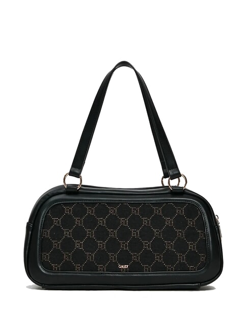 NEW DIAZ Top handle bag with jacquard logo BLACK - Women’s Bags