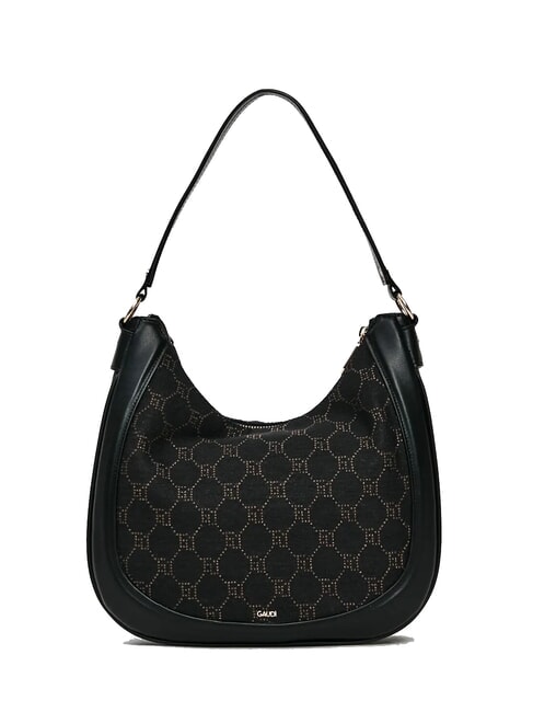 NEW DIAZ Jacquard logo hobo bag BLACK - Women’s Bags