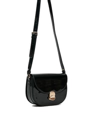 GAUDÌ EVELYN LAK Medium patent shoulder bag BLACK - Women’s Bags - 2