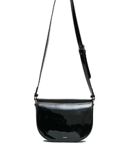 GAUDÌ EVELYN LAK Medium patent shoulder bag BLACK - Women’s Bags - 3