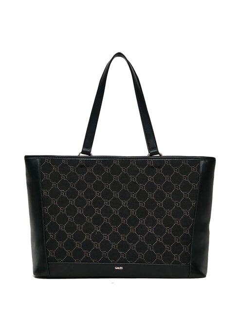 NEW DIAZ Shopping bag with jacquard logo BLACK - Women’s Bags