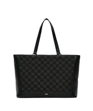 GAUDÌ NEW DIAZ Shopping bag with jacquard logo BLACK - Women’s Bags - 3