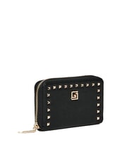 GAUDÌ EMMA Medium wallet with studs BLACK - Women’s Wallets - 3