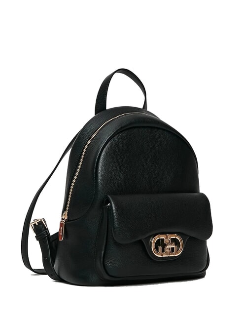 ELLA Backpack with pocket BLACK - Women’s Bags