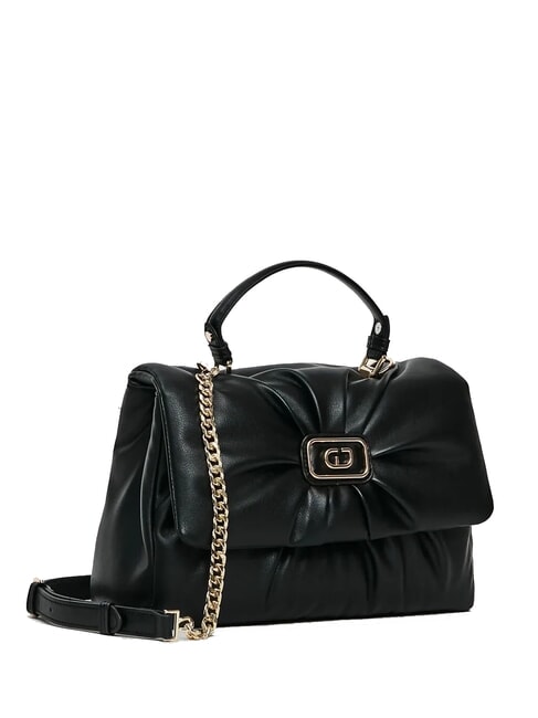 ELISA Briefcase bag with shoulder strap BLACK - Women’s Bags
