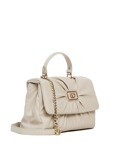 ELISA Briefcase bag with shoulder strap CREAM - Women’s Bags