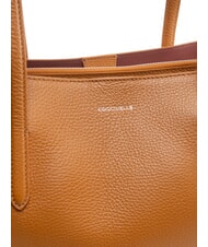 COCCINELLE SWAP Leather shoulder shopping bag CUIR - Women&rsquo;s Bags - 5