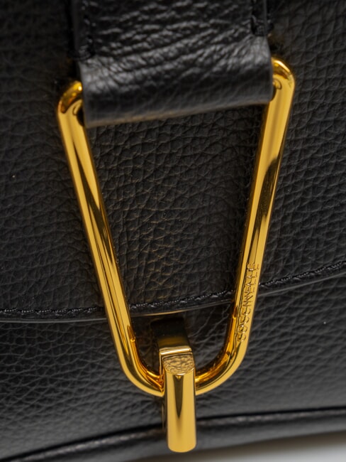 HIMMA Leather handbag with shoulder strap Black - Women’s Bags