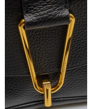 COCCINELLE HIMMA Leather handbag with shoulder strap Black - Women’s Bags - 4