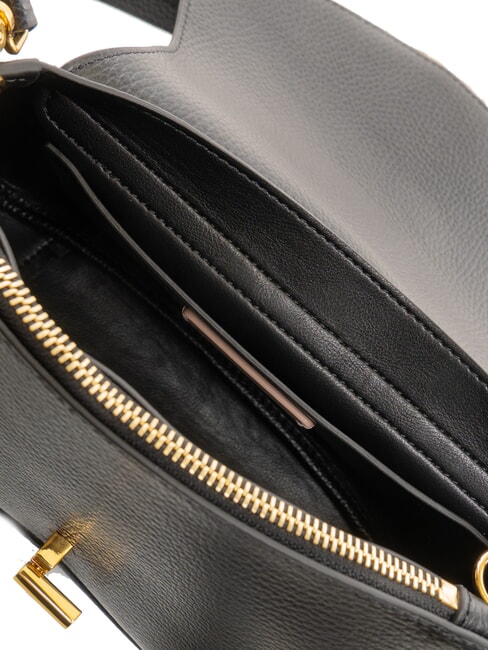 HIMMA Leather handbag with shoulder strap Black - Women’s Bags