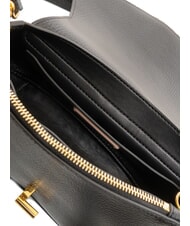 COCCINELLE HIMMA Leather handbag with shoulder strap Black - Women’s Bags - 5