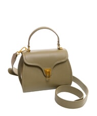 COCCINELLE MARVIN Mini leather handbag with shoulder strap - Women’s Bags