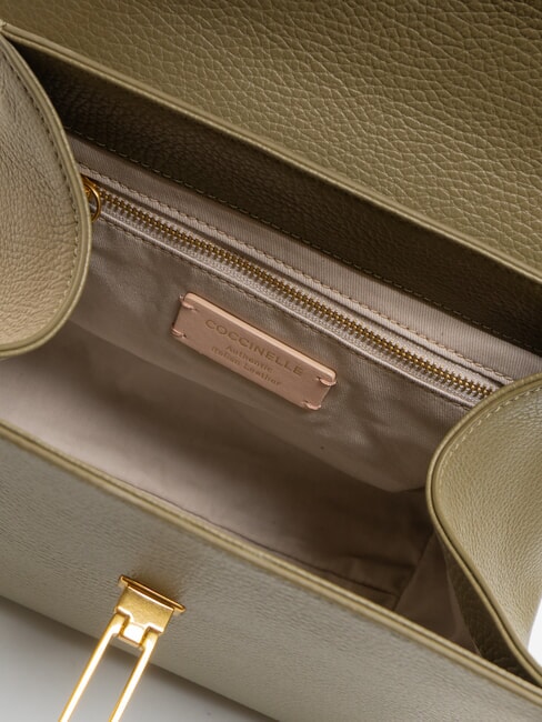 MARVIN Leather handbag with shoulder strap laurel green - Women&rsquo;s Bags