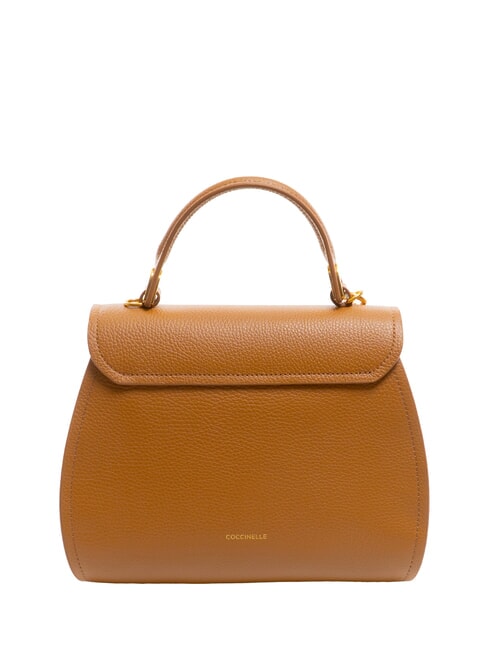 MARVIN Leather handbag with shoulder strap CUIR - Women&rsquo;s Bags