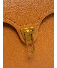 COCCINELLE MARVIN Leather handbag with shoulder strap CUIR - Women&rsquo;s Bags - 5