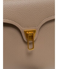 COCCINELLE MARVIN Leather handbag with shoulder strap warm taupe - Women&rsquo;s Bags - 5