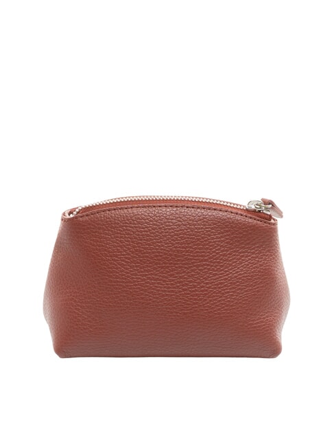 AGATEA Leather beauty case brandy - Sachets & Travels Cases