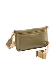 COCCINELLE HYLE Small flat leather shoulder bag laurel green - Women’s Bags - 2