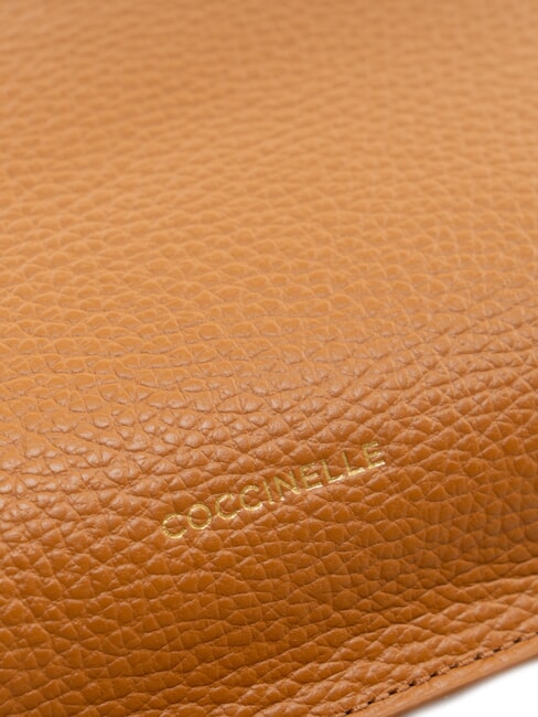 HYLE Small flat leather shoulder bag CUIR - Women’s Bags