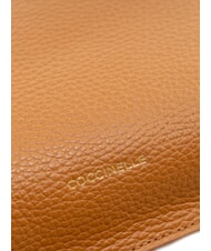 COCCINELLE HYLE Small flat leather shoulder bag CUIR - Women’s Bags - 3