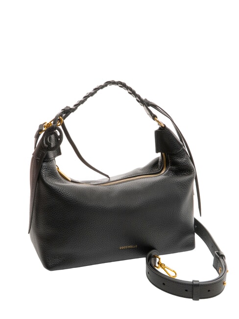 RHEA Small shoulder bag with shoulder strap Black - Women’s Bags