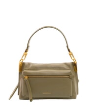 COCCINELLE HYLE Small dual-purpose leather bag laurel green - Women’s Bags - 3