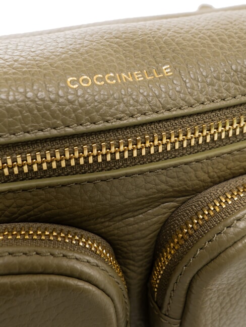 HYLE Small dual-purpose leather bag laurel green - Women’s Bags