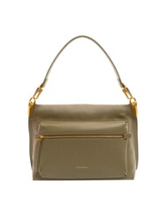 COCCINELLE HYLE Medium dual-function leather bag laurel green - Women’s Bags - 3