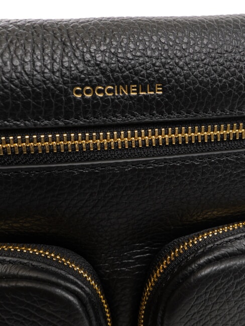 HYLE Medium dual-function leather bag Black - Women’s Bags