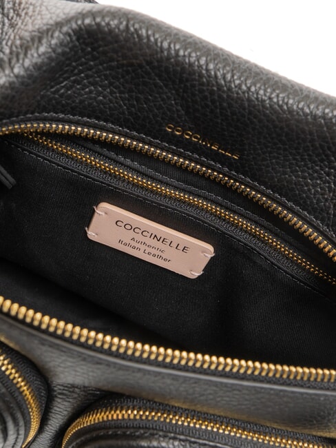 HYLE Medium dual-function leather bag Black - Women’s Bags