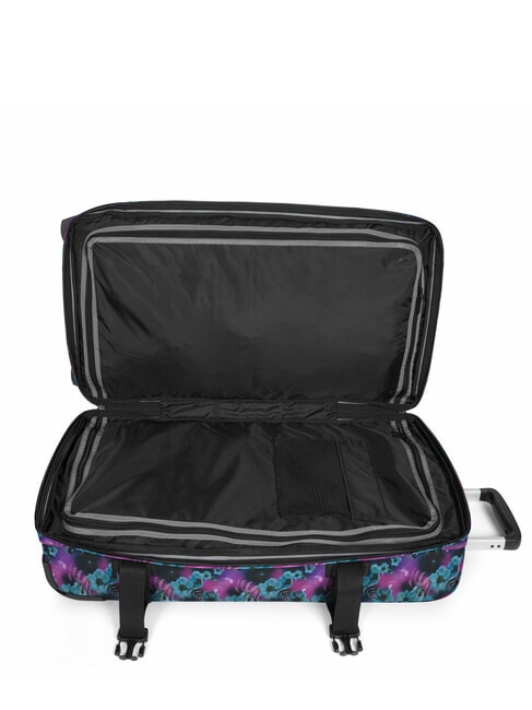 TRANSIT'R M Medium size trolley dreamflower dark - Semi-rigid Trolley Cases