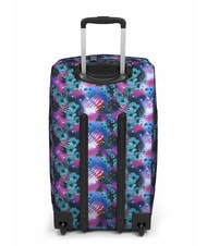 EASTPAK TRANSIT'R M Medium size trolley dreamflower dark - Semi-rigid Trolley Cases - 3