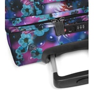 EASTPAK TRANSIT'R M Medium size trolley dreamflower dark - Semi-rigid Trolley Cases - 4