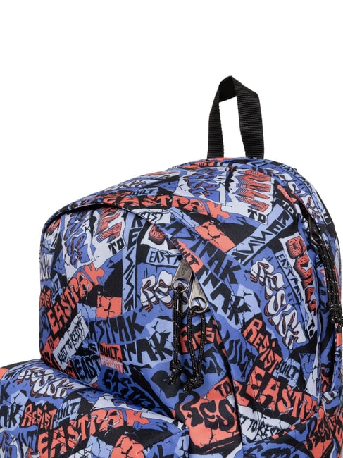 DAY OFFICE  16" Laptop Backpack trashy skate blue - Backpacks & School and Leisure