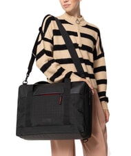 EASTPAK MULTIPAK Travel duffel backpack with shoulder strap cnnct rip black - Backpacks & School and Leisure - 7