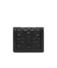 LOVE MOSCHINO QUILTED Small wallet Black - Women’s Wallets - 3
