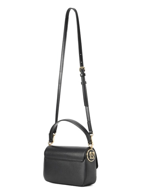 CHUNKY TAB Bag with flap and shoulder strap Black - Women’s Bags