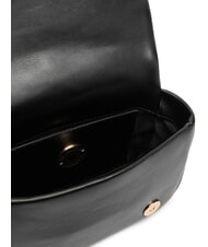 LOVE MOSCHINO EMBOSSED Mini shoulder bag Black - Women’s Bags - 6